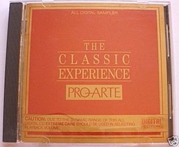 The Classic Experience, PRO ARTE Music Sampler CD - £5.41 GBP