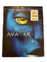 Avatar Blu-ray/DVD Combo Edition 2009 2 Disc Set With Slip Cover- 1 Disk - £3.17 GBP