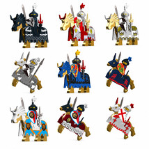 Medieval Kingdom Castle Mounted Knights Cavalry 10 Exclusive Minifigure ... - $18.79+