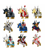 Medieval Kingdom Castle Mounted Knights Cavalry 10 Exclusive Minifigure ... - $18.79+