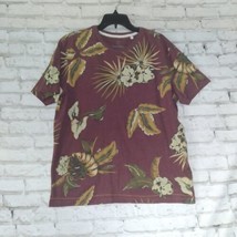 Desert Dunes Mens Shirt XL Floral Short Sleeve T Shirt Crew Neck Hawaii Aloha - £12.01 GBP