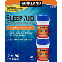 커클랜드시그니쳐 수면유도제 Kirkland Sleep-Aid, 유니솜 Unisom 80정 ZZZquil 한국직배송 개인통관번호 메세지란 기재필수 - $16.00+