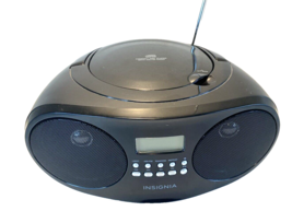 Boombox Insignia NS-B4111 Cd CD-RW Player Am Fm Radio Portable Headphone Jack - £13.95 GBP
