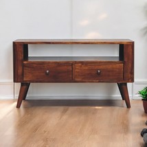 Artisan Furniture Solid Wood Bera Media Unit, Brown - $278.00