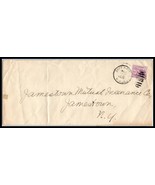 1933 US Postal History Cover - Buff &amp; Pitts RPO to Jamestown, New York G3 - $2.96