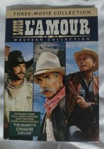 Louis L&#39;amour 3 Movie Western Collection Dvd - £5.05 GBP