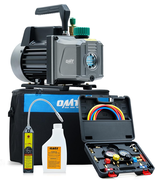 Tech AC Vacuum Pump and Gauge Set, 1/3 Hp 4.5 Cfm Vacuum Pump Manifold G... - $261.34