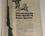 1974 Garcia Model 74 Vintage Print Ad Advertisement pa14 - $6.92