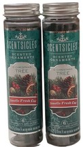 2 Scentsicles O Christmas Tree Smell Fresh Cut 6 Count Scented Ornaments... - £12.07 GBP