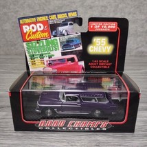 Road Champs 1955 Chevy Nomad (Purple) ~ Rod &amp; Custom 1:43 Limited Edition - £10.74 GBP