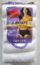 Hanes Woman&#39;s Briefs,  Hanes Woman&#39;s Briefs Extended Size.  Cotton Size 12 - £10.09 GBP