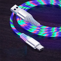 Low luminous usb type c cable 3a fast charging data cord for samsung xiaomi oppo huawei thumb200