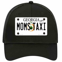 Moms Taxi Georgia Novelty Black Mesh License Plate Hat - $28.99