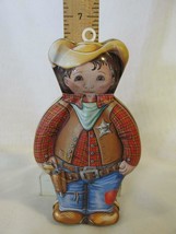 Silver Crane&#39;s Sweet Dream Sheriff 6&quot; Little Boy Character Tin 1994 - £3.52 GBP