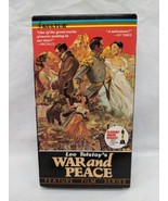Kultur War And Peace VHS Tape Leo Tolstoys Feature Film Series - €14,32 EUR
