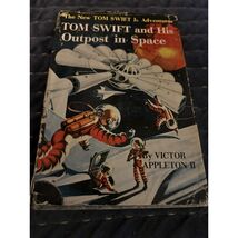 TOM SWIFT And His Outpost In Space Victor Appleton II HC Dust Jacket 1955 - $23.42
