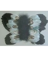 Silver ~ Metal Framed Print ~ Masquerade Feather Mask Behind Glass Wall ... - €34,09 EUR