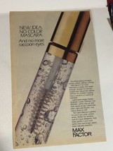 1988 Max Factor Mascara Print Ad Advertisement PA4 - $7.91