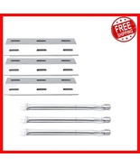 3-Piece Stainless Steel Burner Tube &amp; Heat Plate Set for Ducane Grills - $914.25 MXN