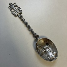 Dutch .833 N2 Hallmark Silver Collectible Spoon 4.75” Long & 14.8g - $29.65