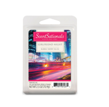 ScentSationals Wickless Girlfriend Night Bubbly Berry Wax Cubes 2.5 oz 6... - £10.20 GBP