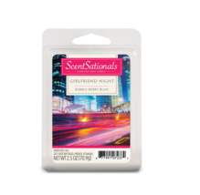 ScentSationals Wickless Girlfriend Night Bubbly Berry Wax Cubes 2.5 oz 6-Cubes - £10.21 GBP