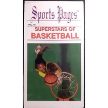 1994 Sports Pages Vol. 40 Superstars Of Basketball VHS Cassette Tape New... - £5.47 GBP