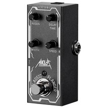 Classic Flanger Guitar Pedal, Electric Effects Pedals Mini Single Type Dc 9V Tru - £31.23 GBP