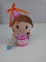 NWT Hallmark Itty Bitty Birthday Princess 5&quot; Bean Bag Plush - £10.15 GBP