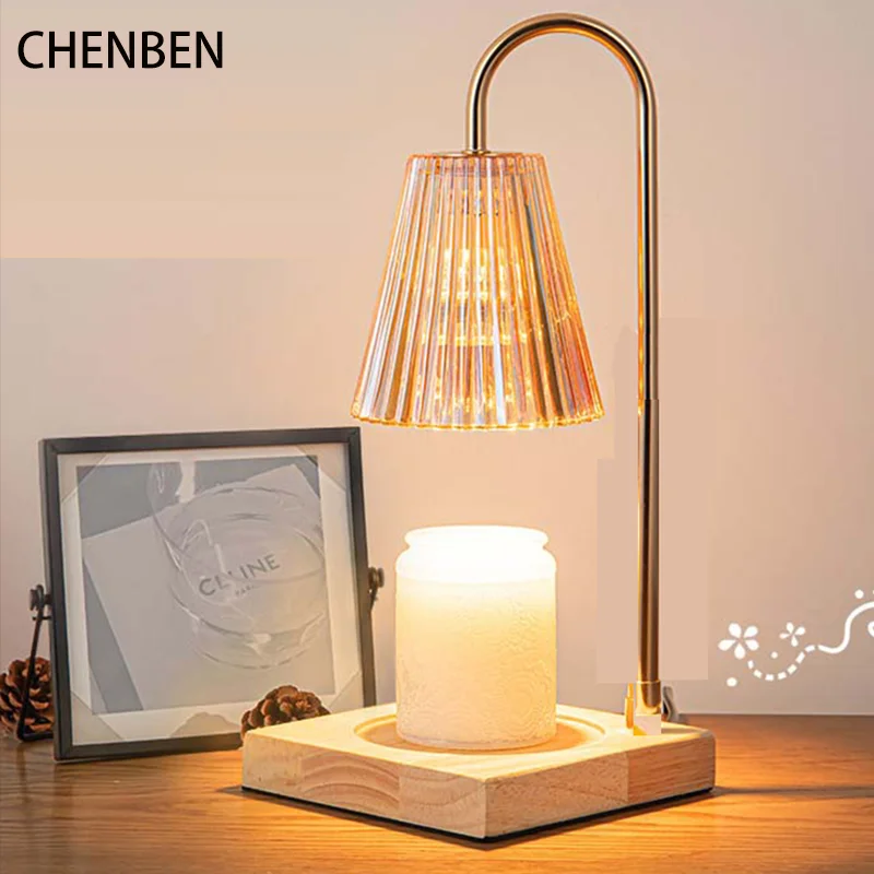 P aromatherapy retro melting wax lamp with timer scent candle melt lantern home bedroom thumb200