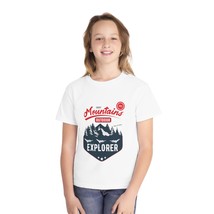 Youth Midweight Tee | Mountains Outdoor Explorer - £21.38 GBP