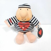  American Greetings Ziggy Prisoner Of Love Plush Valentine Heart Vintage... - $22.76