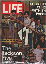  Life magazine September 24. 1971, Rock Stars at Home - the Jackson 5  - $16.78