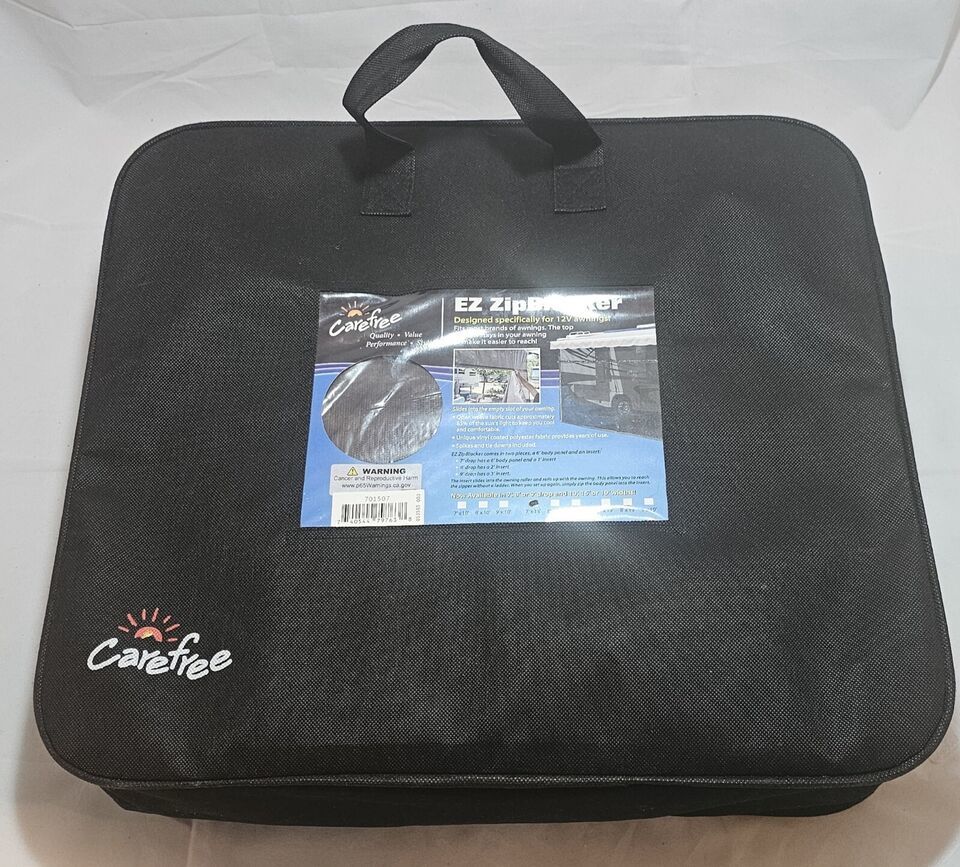 Carefree of Colorado 701308 Ez ZipBlocker 15' Lgth x 7' Drop RV Awning Sun Shade