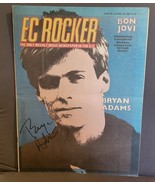Bryan Adams signed magazine EC Rocker 1987, Original, Vintage, Great Gifts - $70.16 CAD