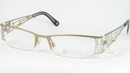 X-OPTIX By X-Belgium 1482 A Gold /SILVER-IVORY Eyeglasses 52-19-135mm (Notes) - £31.19 GBP