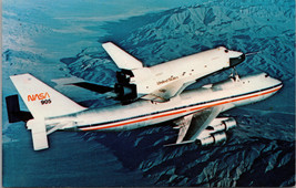 The NASA 747 Transporter Carries Space Shuttle Orbiter Enterprise Postcard PC395 - £4.02 GBP