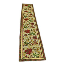 Fall Leaves Design Jacquard Table Runner 13x72 inches RaaKha - €10,21 EUR