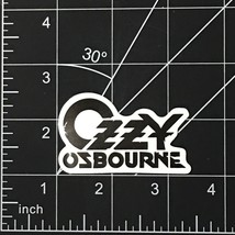 Ozzy Osbourne - Vinyl Sticker Heavy Metal Rock Band Durable Black &amp; White - $3.95