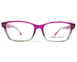 Mira Flex Kinder Brille Rahmen Sami C.77 Pink Klar Quadratisch Voll Felge - $93.13