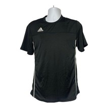 Adidas Mens ClimaCool Black &amp; White T-Shirt Size S Athletic Shirt - $14.60