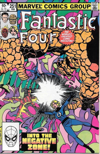Fantastic Four Comic Book #251 Marvel Comics 1983 FINE - £1.99 GBP