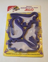 Jello Jurassic Park Jigglers Cutters, Form Mold Shape, New, Vintage 1984, Jell-O - £9.37 GBP