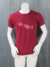 Vintage Graphic T-shirt - Regina Public Library Go For It - Men&#39;s Medium - £31.06 GBP