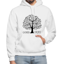 Uniquely You Mens Hoodie - Pullover Hooded Sweatshirt - Graphic/Good Fruit - $45.00