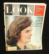 Vintage Look January 28, 1964 Magazine Featuring Jacqueline KENNEDY-Very Good - £18.21 GBP