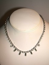 Georgous Vintage Elegant Rhinestone Choker Necklace - £11.59 GBP