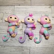 3 *FINGERLINGS* Baby Monkey 40+ Sounds Reacts to Touch Sound and Motions - £9.21 GBP