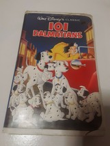 Walt Disney&#39;s Classic 101 Dalmatians Black Diamond VHS Tape - £3.87 GBP