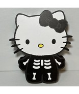 Sanrio HELLO KITTY Skeleton 2024 Halloween Wood Wall Decor NEW Hard to F... - £19.27 GBP